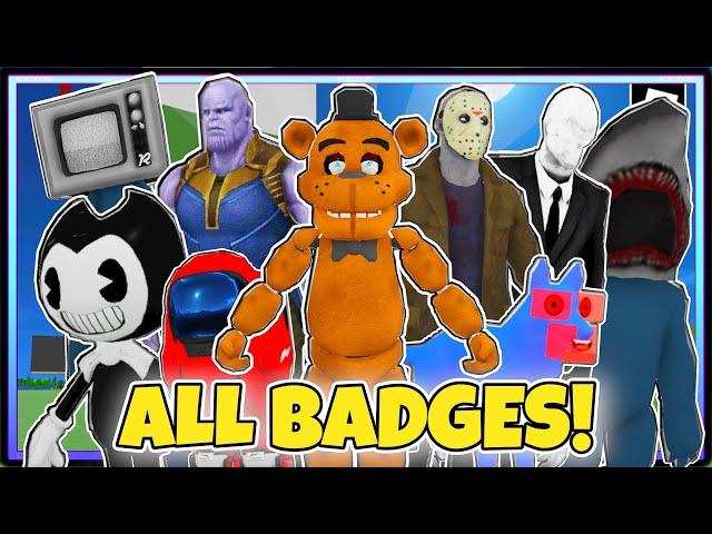 HOW TO GET ALL 80 BADGES in TREVOR CREATURES KILLER 2 | ROBLOX