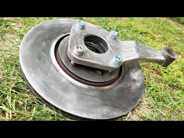 BEST IDEA FROM AN OLD CAR BRAKE DISC!!