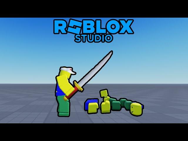 How to make a sword that kills in Roblox Studio