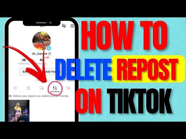 How to Delete Repost On TikTok (2024)