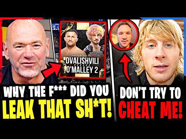 UFC 316 MAIN EVENT LEAKED!? Paddy Pimblett SENDS A WARNING to Michael Chandler for CHEATING! Pereira