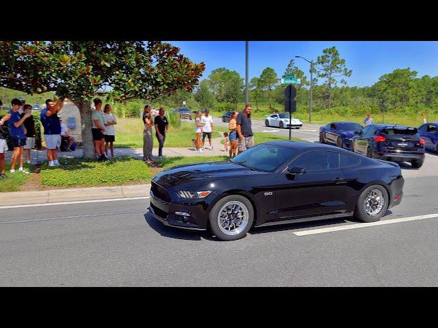 Central Florida Cars & Coffee Pullouts, Flybys, & Full Sends!! - July 2023