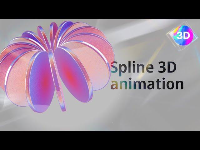 How to use Glass effect | Using the Cloner Tool in Spline 3D