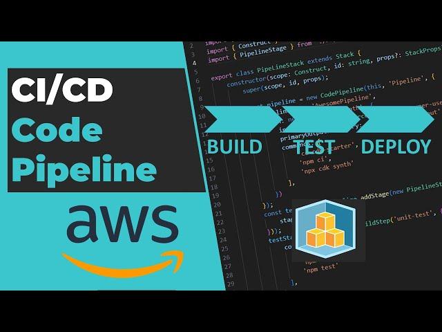 AWS CDK CI/CD with CodePipeline - full course