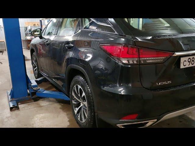 Lexus RX300 2020г.в., композитная защита двигателя