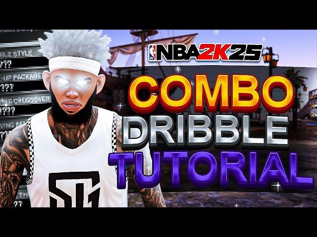 #1 BEST COMBO DRIBBLE TUTORIAL w/HANDCAM in NBA 2K25! BEST DRIBBLE MOVES & COMBOS NBA 2K25!