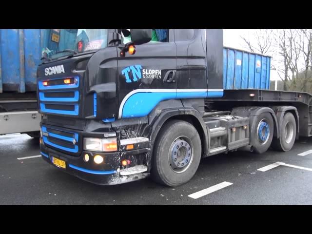 Scania R500 V8  TN uit Drachten met loud sound