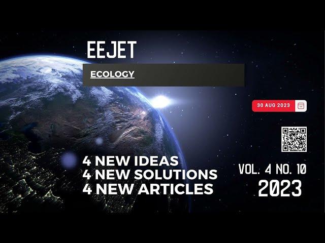 EEJET | Vol. 4 No. 10 (124) (2023) | Ecology