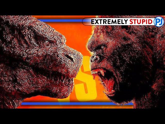 EXTREMELY STUPID FIGHT! GODZILLA VS KONG - PJ Explained