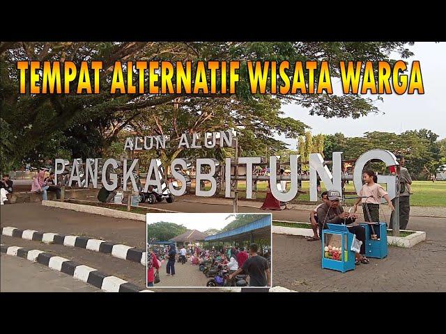 ALUN ALUN RANGKASBITUNG TEMPAT ALTERNATIF WISATA WARGA