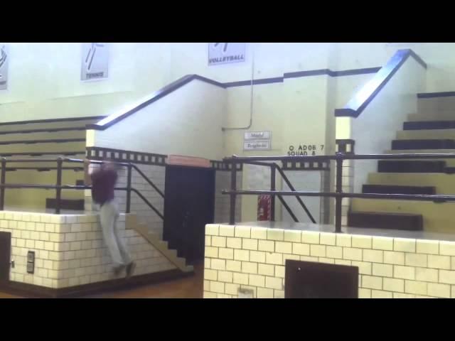 Parkour Fail in School