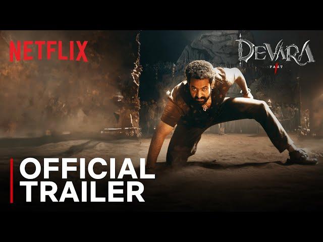 Devara | Official Trailer | Jr. NTR, Saif Ali Khan, Janhvi Kapoor | Netflix India