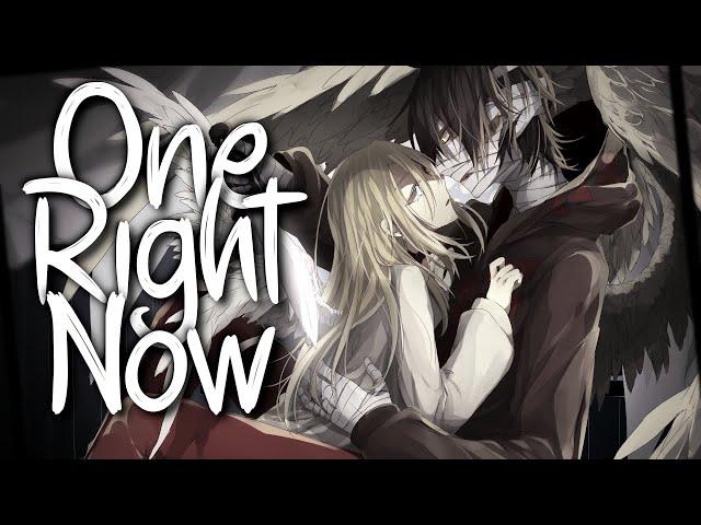 「Nightcore」 One Right Now - Post Malone, The Weeknd  (Lyrics)