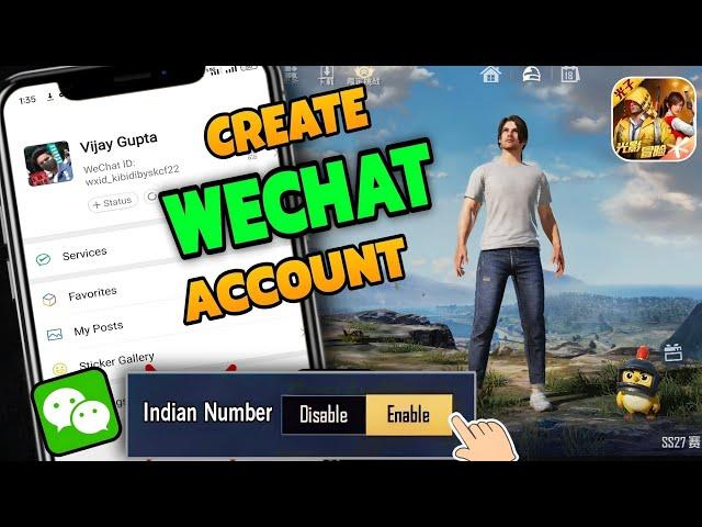 How To Create Wechat Account With Indian Number || How To Make Wechat Account |  Wechat in India