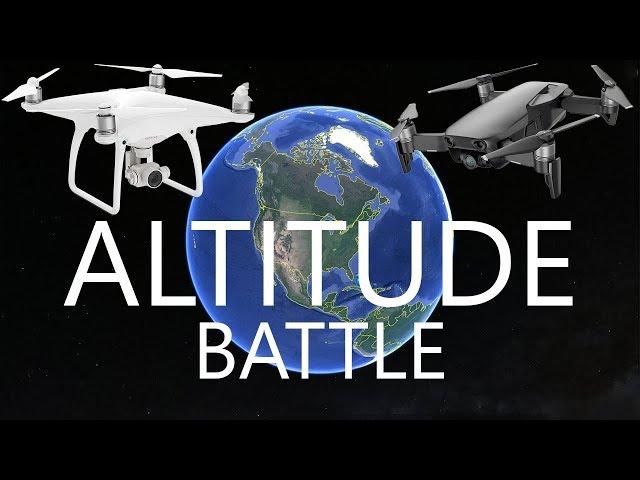 Mavic Air and Phantom 4 ALTITUDE BATTLE - Ken Heron