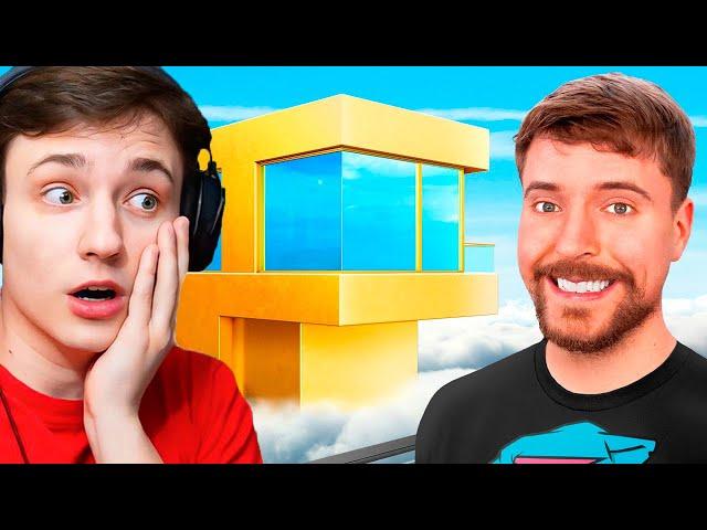 РЕАКЦИЯ Домера На МИСТЕРА БИСТА " Дом за $1 Vs $100,000,000!" | MrBeast