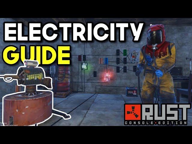 *BEST* Electricity Guide - Rust Console Edition | Power Surge Update