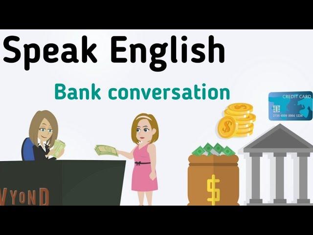 At the bank English conversation | Daily English conversation | Bank vocabulary