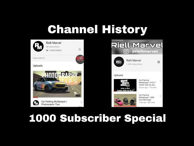 Riell Marvel Channel History (1,000 Subscriber Special)