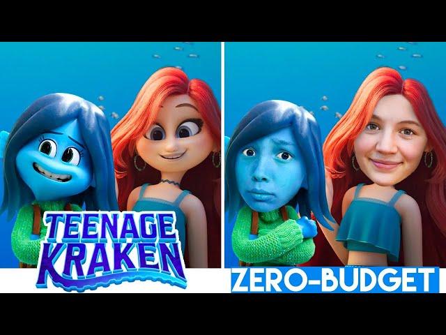 TEENAGE KRAKEN With ZERO BUDGET! Dreamworks Official Trailer MOVIE PARODY By KJAR Crew!