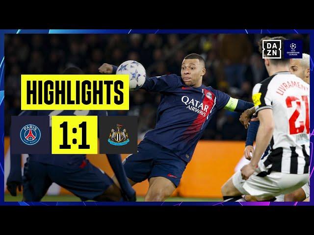 Paris Saint-Germain - Newcastle United | UEFA Champions League | DAZN Highlights