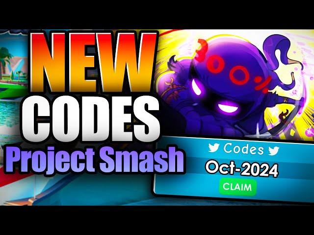 Project Smash CODES - ROBLOX OCTOBER 2024