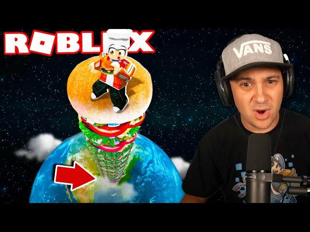 Building The World’s TALLEST BURGER! | Roblox