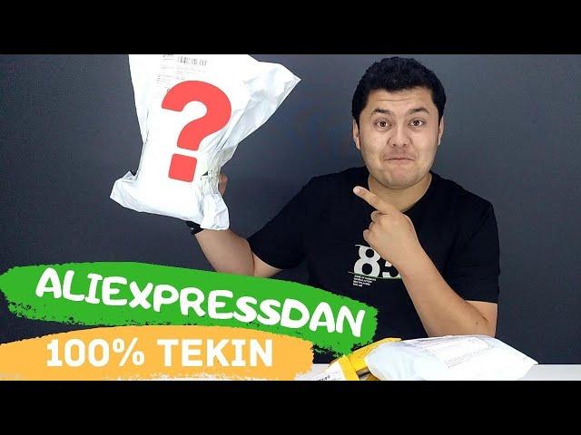 Tekin posilka - AliExpressdan kelgan zakazlar, yangisi!