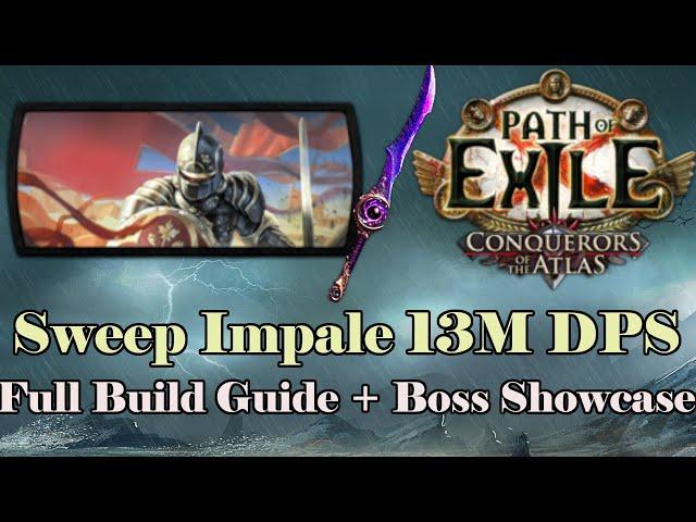 Path Of Exile 3.9- Sweep Impale 13M DPS | Guide+ Showcase