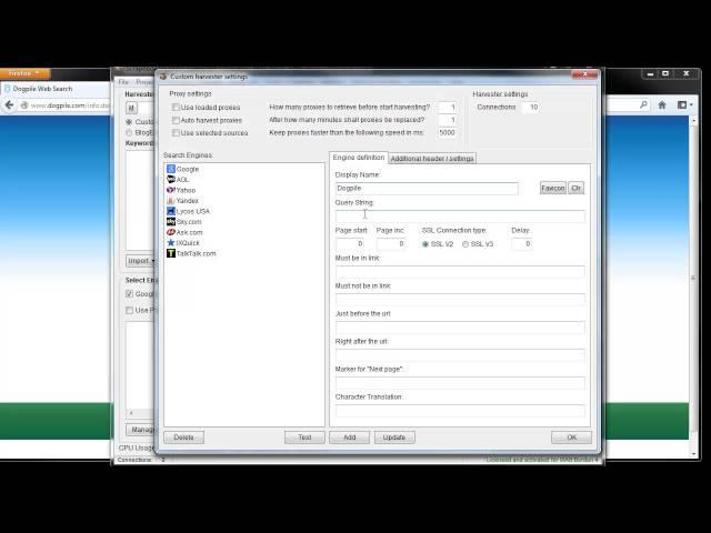 Scrapebox Custom Harvester - Add Search Engines To Scrapebox So Scrape From