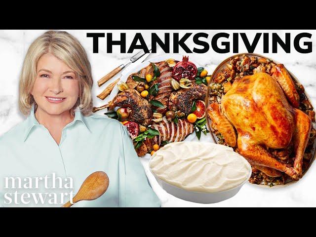 Martha Stewart Cooks Her Favorite Thanksgiving Dishes | Martha Stewart