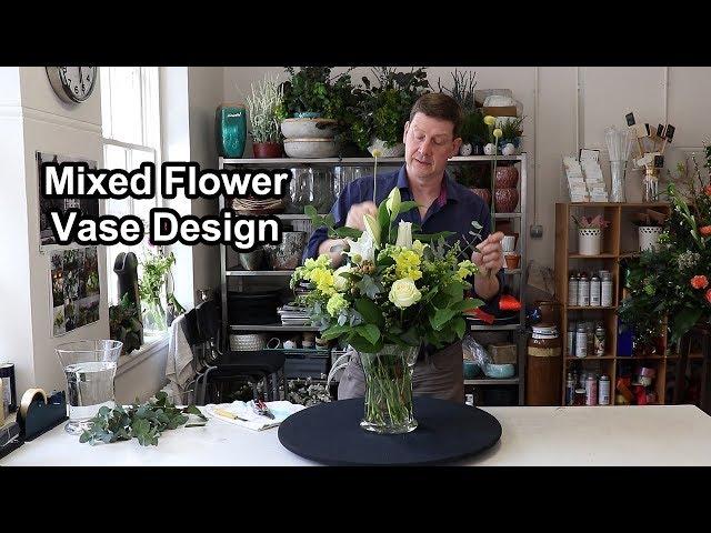 How To Arrange Mixed Flowers In A Vase