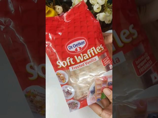 Dr.Oetker soft waffle review #viral #trending #youtubeshort #shorts #lifeandliving07 #waffle