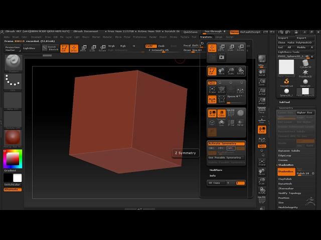 ZBrush Shadow Box