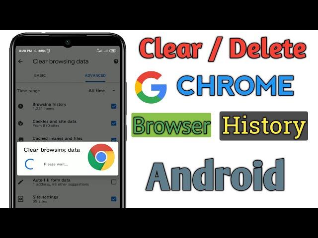 How To Clear Chrome Browser History in Android