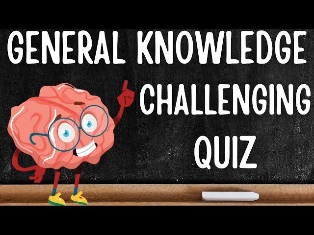 Are you good at quizzes? Then challenge yourself against these 30 general knowledge quiz questions.