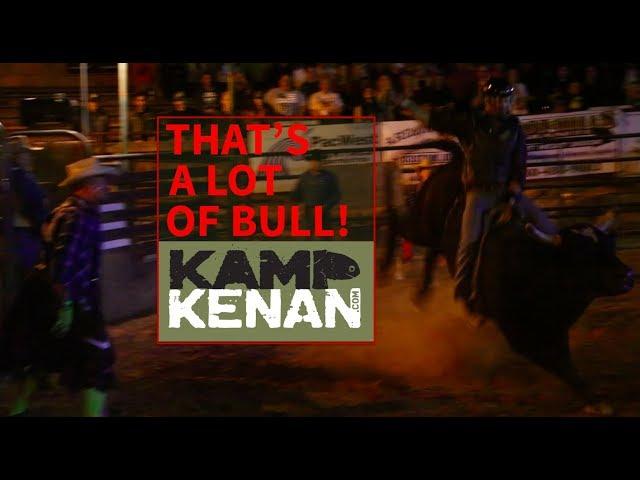 Kenan Harkin Rides a Bull!