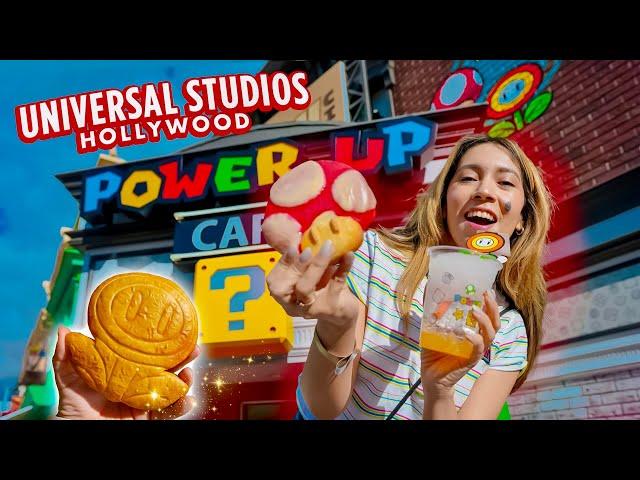 The POWER UP CAFE Officially Opens at UNIVERSAL Studios Hollywood with New Food and Drinks!