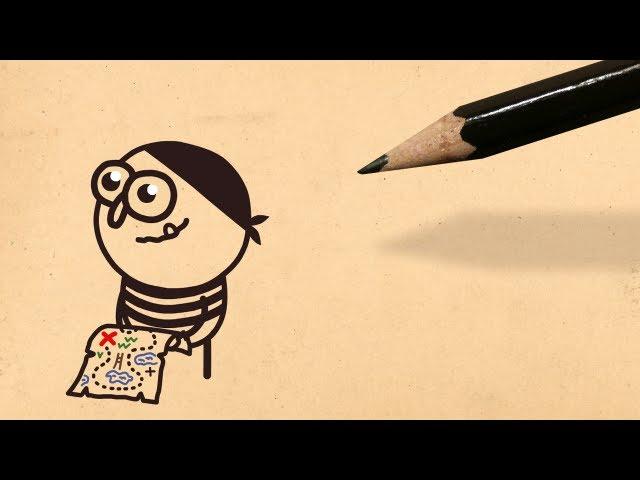 X Marks the Spot | Pencilmation Cartoon #33