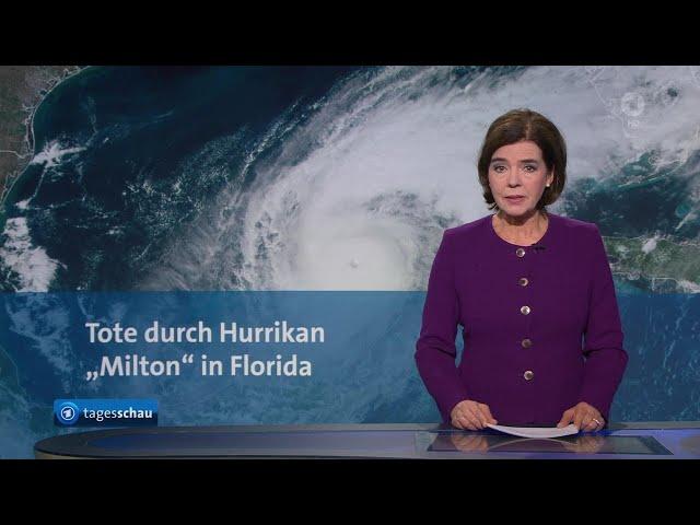 tagesschau 20:00 Uhr, 10.10.2024