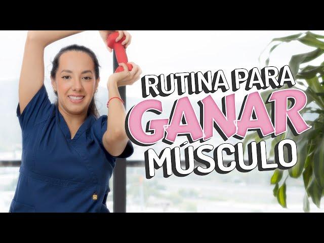 Rutina para Ganar Músculo en Todo el Cuerpo para Mayores | Fisioterapia Querétaro: Mariana Quevedo