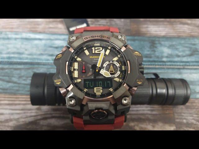 G-Shock GWGB1000-1A4 Master of G Land Mudmaster Solar Sapphire Red