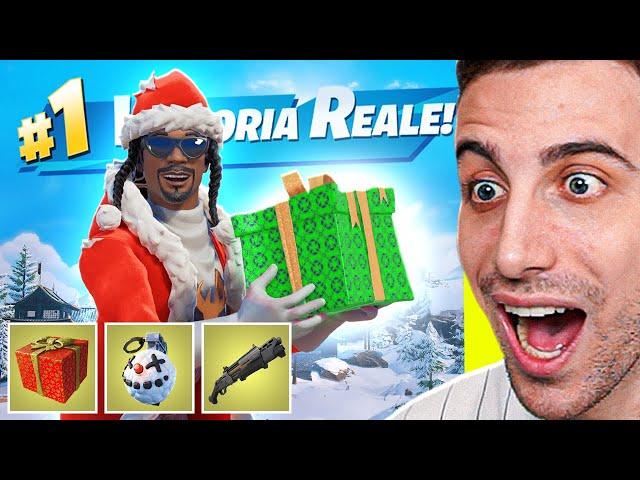 Atterro da *BOSS* BABBO SNOOP DOG e VINCO la Partita! Capitolo 6 Fortnite ITA!