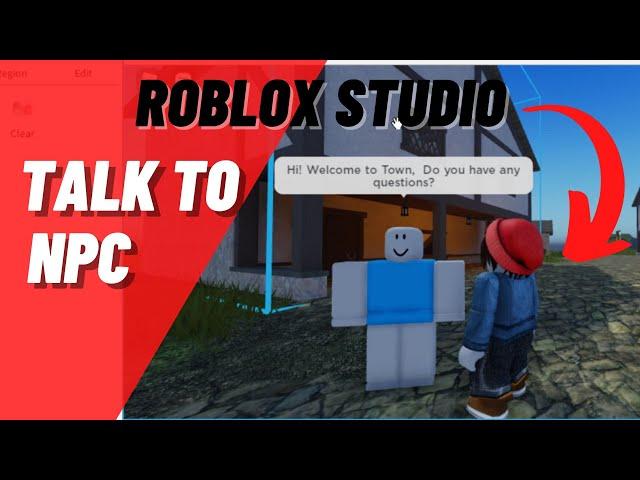 Roblox Studio How to Make NPC Dialogue (No Scripting)