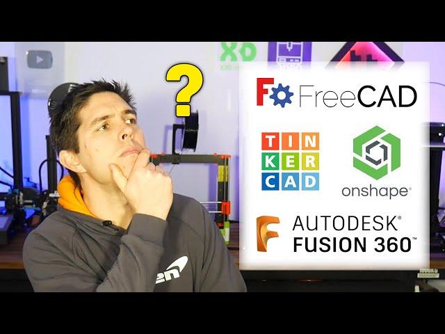 Selecting a free 3D CAD option - 3D design for 3D printing pt1