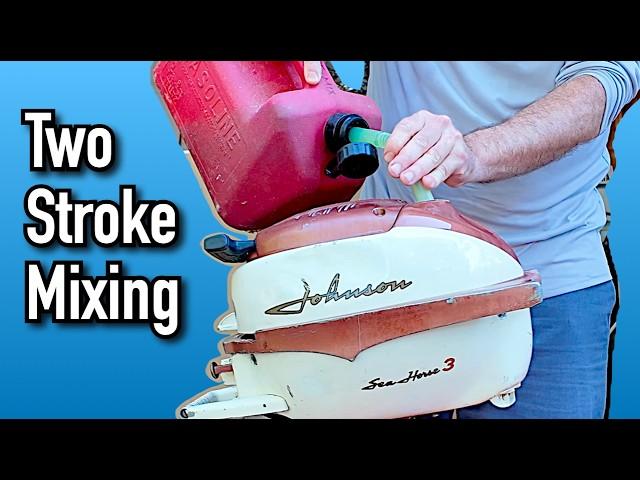 Mixing Oil & Gasoline for Two Stroke Outboards