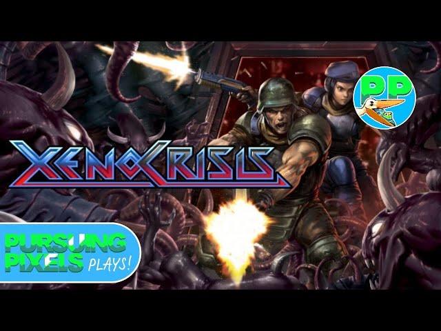 Homebrew Neo Retro Top Down Arcade Shoot 'em Up // Let's Play Xeno Crisis