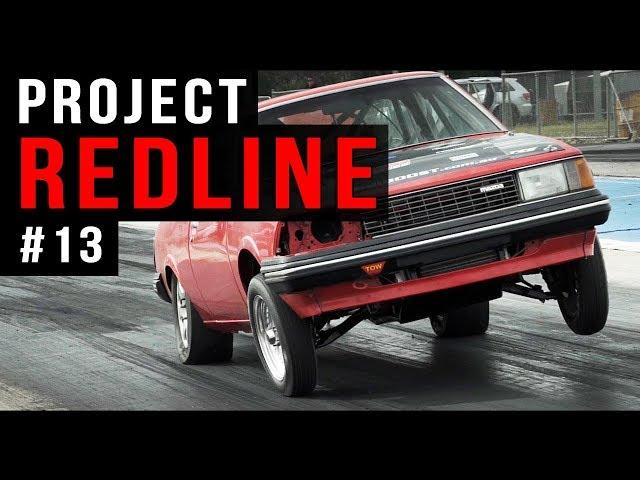 BACKYARD MECHANICS | DRAG shakedown | Project REDLINE Mazda rotary build Ep 13