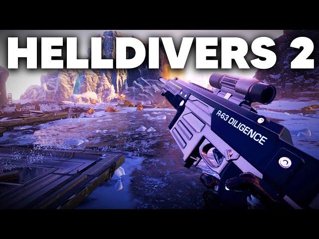 Pretending to be good at Helldivers 2