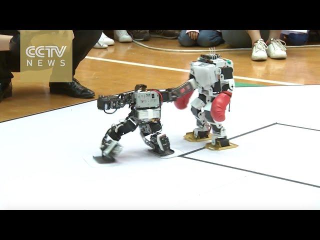 Contestants from 1,261 universities participate in robot competition